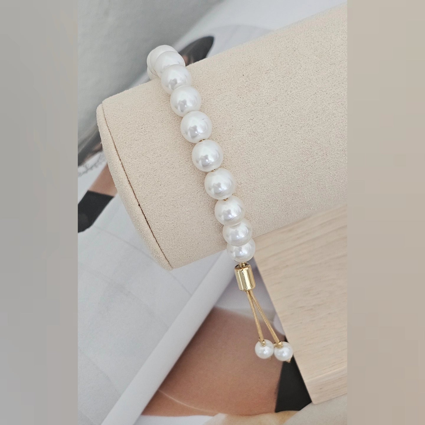 Pearl Bracelet Adjustable