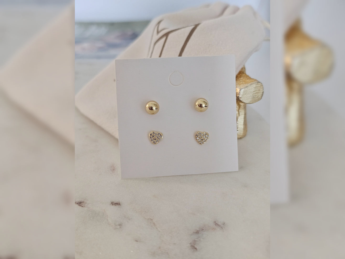 Set Stud Earrings