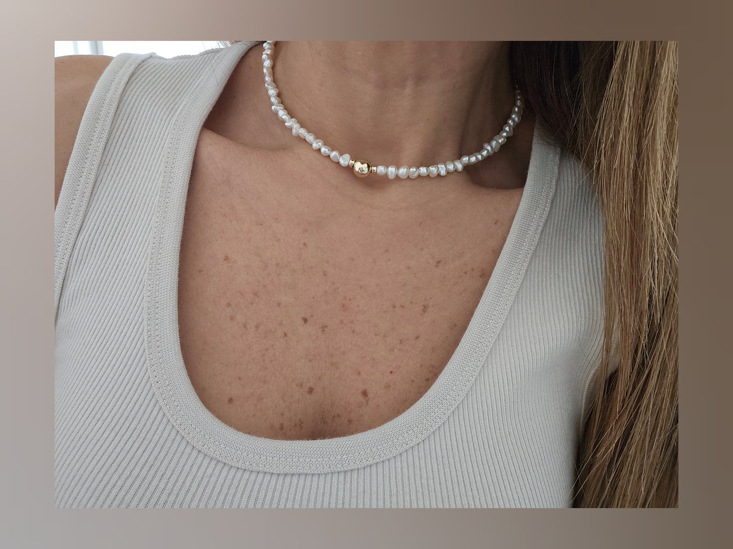 Pearls Fresh Choker